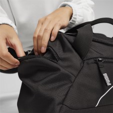 Additional picture of Puma Fundamentals Sports Bag Small Mineral Black White