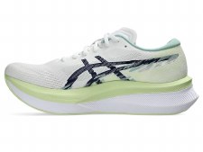 Additional picture of Asics Magic Speed 4 Men's Running Shoes White Blue Expanse Size 9