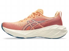 Additional picture of Asics Novablast 4 Women's Running Shoes Faded Orange Deep Red Size 7