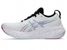 Additional picture of Asics Gel-Nimbus™ 26 Women's Running Shoes White Soothing Sea Size 6