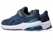 Additional picture of Asics GT-1000 12 PS Kids Velcro Running Shoes Thunder Blue French Blue Size 10