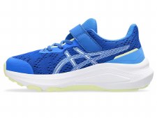 Additional picture of Asics GT-1000 13 PS Kids Velcro Running Shoes Illusion Blue White Size 10