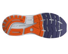 Additional picture of Brooks Ghost 16 Men's Running Shoes Blue Bonnie Blue Blue Ribbon Orange Yellow Size 9