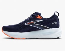 Additional picture of Brooks Glycerin 22 Men's Running ShoesPeacoat Blue Ribbon Orange Size 10