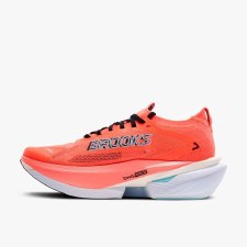 Additional picture of Brooks Hyperion Max 3 Men's Running Shoes Fiery Coral Black Atomizer Size 10