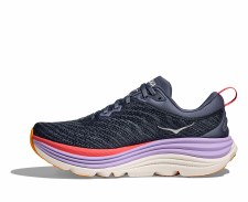 Additional picture of Hoka Gaviota 5 Women's Running Shoes Anchor Grapefruit Size 7.5