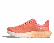 Additional picture of Hoka Arahi 7 Women's Running Shoes Papaya Coral Size 5