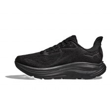 Additional picture of Hoka Clifton 10 Women's Running Shoes Black Black Size 7.5