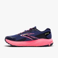 Additional picture of Brooks Divide 5 GTX Women's Trail Running Shoes Grey Blue Pink Lime Size 5