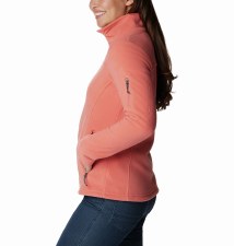 Additional picture of Columbia Fast Trek™ II Women's Full Zip Fleece Jacket Faded Peach Size Medium