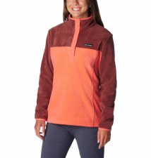Additional picture of Columbia Women's Benton Springs™ Half Snap Pullover Fleece Juicy Spice Size XL