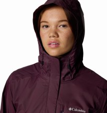 Additional picture of Columbia Women's Pouring Adventure™ III Jacket Moonvista Size Large