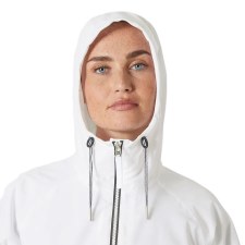 Additional picture of Helly Hansen Womens Koster Rain Jacket White Size Medium