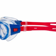 Additional picture of Speedo Biofuse Rift Junior Swimming Goggles Blue Red Clear