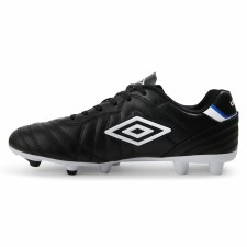 Additional picture of Umbro Speciali Liga Firm Ground Football Boots Black White Size 9