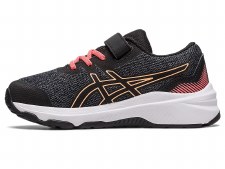 Additional picture of Asics GT-1000™ 11 PS Kids Running Shoes (Black Papaya) Size 10