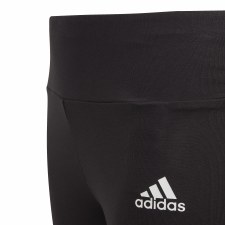 Additional picture of Adidas 3 Stripe Girls Legging (Black White) 11-12