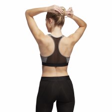 Adidas Dont Rest Alpha Skin Bra (Grey Black) XXS - Central Sports