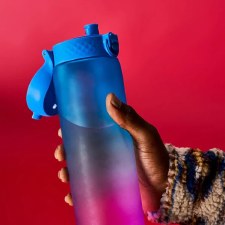 Additional picture of ION8 Quench 1 Litre Waterbottle Blue Pink Motivator