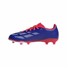 Additional picture of Adidas Predator League Firm Ground Junior Football Boots Lucid Blue Solar Red White Size 2