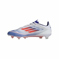Additional picture of Adidas F50 Pro Firm Ground Football Boots White Solar Red Lucid Blue Size 11