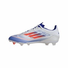 Additional picture of Adidas F50 League Firm Ground Football Boots White Solar Red Lucid Blue Size 6