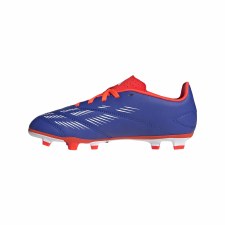 Additional picture of Adidas Predator Club Firm Ground Junior Football Boots Lucid Blue Solar Red White Size 10