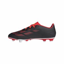 Additional picture of Adidas Predator Club Firm Ground Football Boots Black White Solar Red Size 9