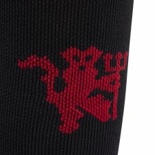 Additional picture of Adidas Manchester United 24/25 Home Socks Black Red Size 34-36