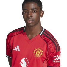 Additional picture of Adidas Manchester United 25/26 Home Jersey Red Size 3XL