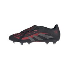 Additional picture of Adidas Predator Pro Firm Ground Football Boots Core Black Grey Fur Lucid Red Size 7