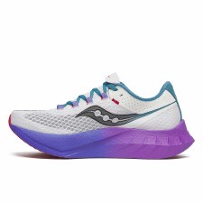 Additional picture of Saucony Endorphin Pro 4 Women's Running Shoes White Shadow Size 5