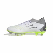Additional picture of Adidas Predator Accuracy.3 Soft Ground Football Boots White Black Lucid Size 9.5