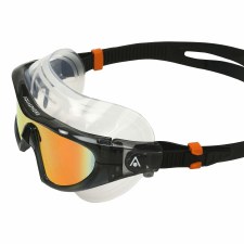 Additional picture of Aqua Sphere Vista Pro Swimming Goggles (Orange Titanium Mirrored) Adults