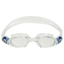 Additional picture of Aqua Sphere Mako Swimming Goggles Clear Blue Clear Lens Adults