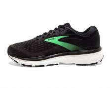 Additional picture of Brooks Dyad 11 Women's Running Shoes Wide D Fit (Black Ebony Green) Size 5