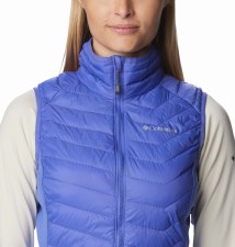 Additional picture of Columbia Womens's Powder Pass™ Vest (Purple Lotus) Size Small