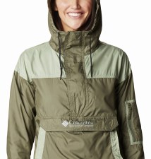 Additional picture of Columbia Women's Challenger™ Windbreaker (Stone Green Safari) Size Large