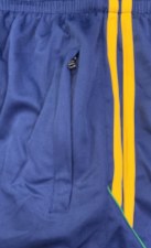 Additional picture of CS Kilmihil Zip Pocket Training Shorts (Navy Amber Green) 10-11