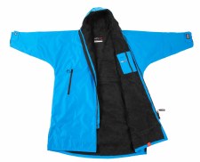 Additional picture of Dryrobe Advanced long Sleeve  Adults (Cobalt Blue Black) Large