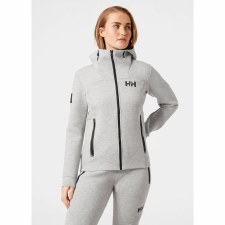 Helly Hansen HP Full Zip Scuba Hoodie (Grey Melange) XS - Central