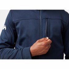 Additional picture of Helly Hansen Crew Fleece Jacket (Navy) Small