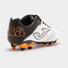 Additional picture of Joma Xpander 2302 Firm Ground Footballs Boots (White Black Orange) Size 5.5