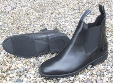Additional picture of Mackey Jodphur Boot (Black) Uk 3