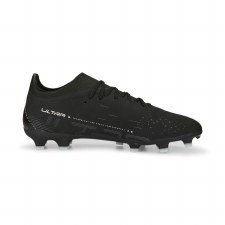 Additional picture of Puma Ultra Match Firm Ground Football Boots (Puma Black Puma White) Size 9.5