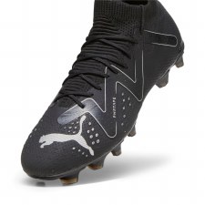 Additional picture of Puma Future Pro Firm Ground Football Boots Black Silver Size 10