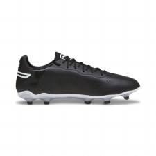 Additional picture of Puma King Pro Firm Ground Football Boots Black White Size 11.5