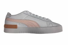 Additional picture of Puma Jada Junior Classic Trainers White Poppy Pink Size 3
