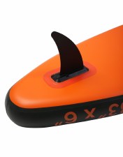Additional picture of Typhoon Inflatable SUP 10ft 2" (Graphite Black Orange)
