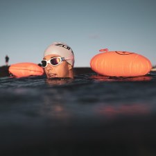 Additional picture of Zone3 Swim Safety Buoy/Tow Float Orange